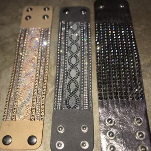 3 Cuff Bracelets